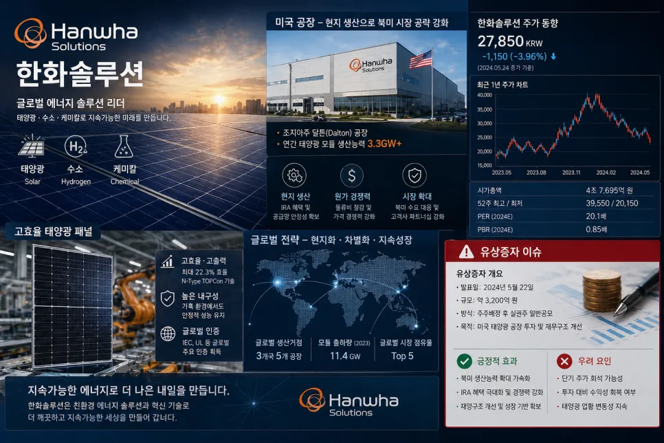 한화솔루션 1분기 어닝 서프라이즈, 투자자가 놓치면 안 될 3가지 2026 2