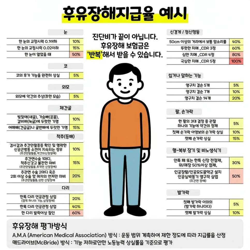 인공관절 수술 후 후유장해 보험금 1억? 2026년 보상 조건 총정리 3