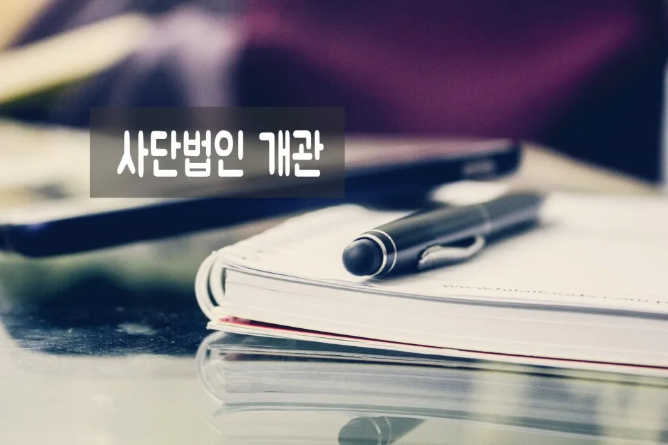 비영리사단법인 설립: 정관·사업계획서 작성 완벽 가이드 2026 3