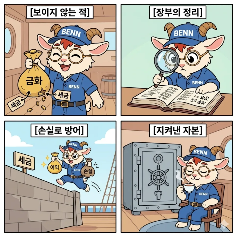2026년 주식 세금 절세법: 합법적 마인드셋과 실전 전략