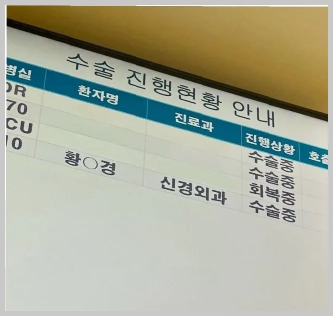 나르샤 남편 황태경 뇌수술 후 근황: 회복 과정 및 전망 2026 2