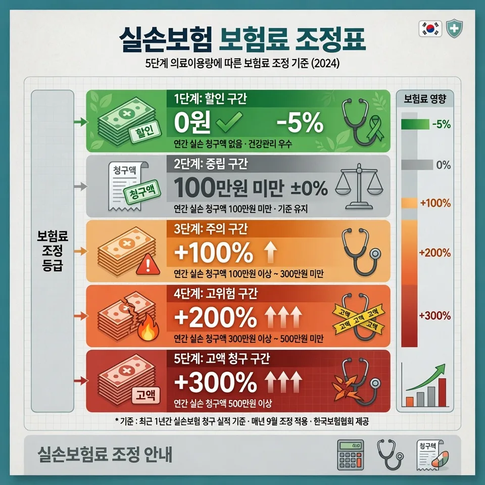 4세대 실손보험료, 2026년 최대 300% 할증? 미리 막는 법 2
