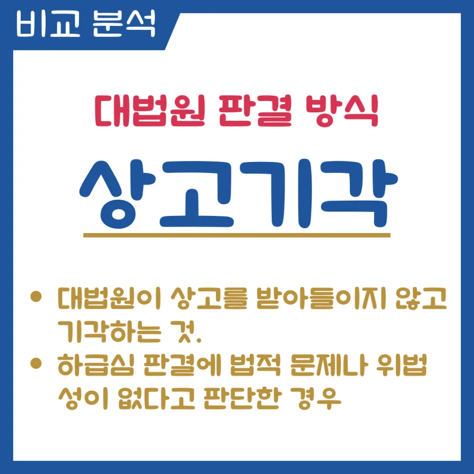 대법원 판결 용어 2026: 상고기각, 파기환송, 파기자판 완벽 이해 2