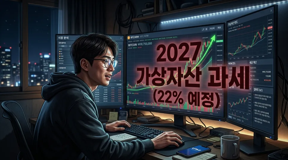 2027년 코인 세금 22% 폭탄? 의제취득가액 활용법 2026