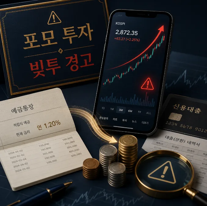 포모 투자 빚투, 2026년 현명한 판단 위한 체크리스트