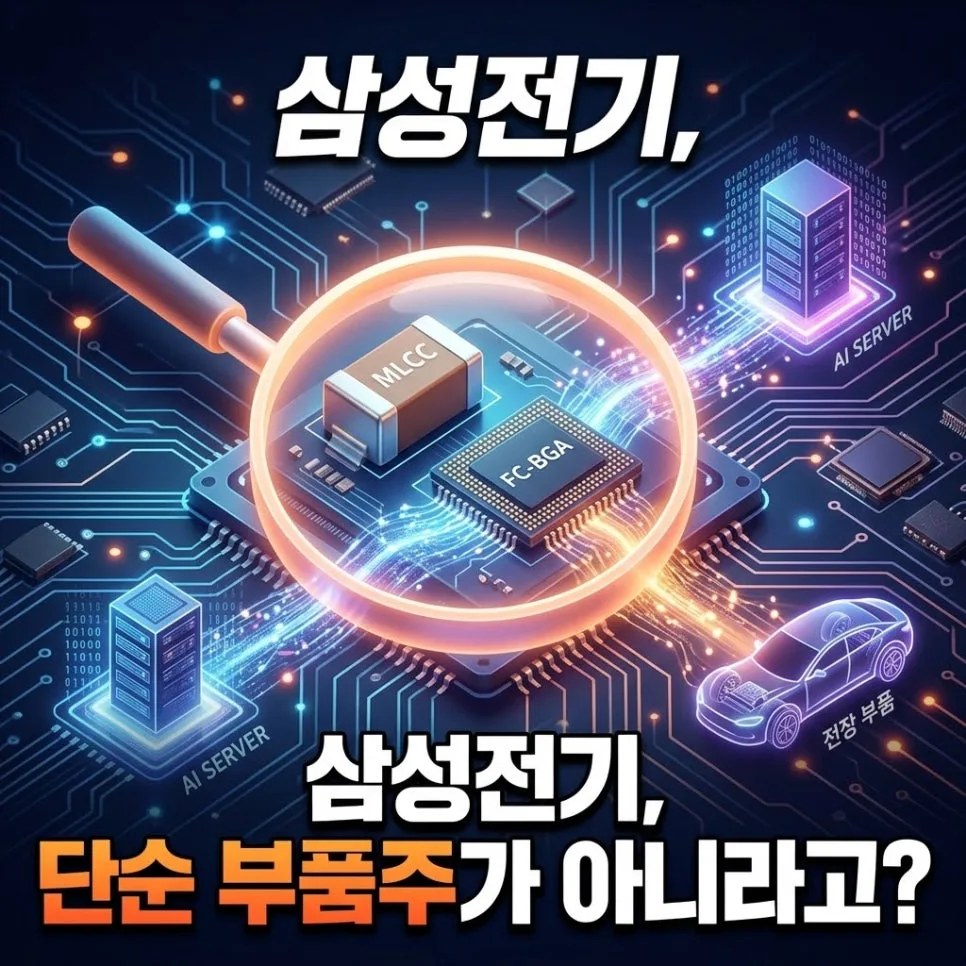 삼성전기 주가 전망 2026: AI 서버 MLCC 수혜 분석