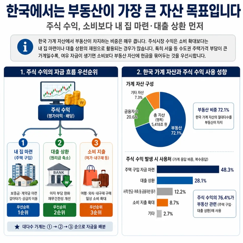 주식 수익, 왜 소비 대신 부동산으로 향할까? 2026년 전망 2