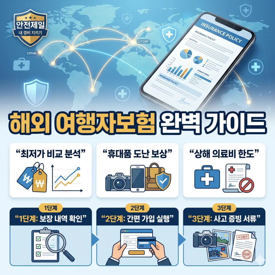 2026년 해외여행자보험, 보상 범위 비교 및 가입 팁 총정리