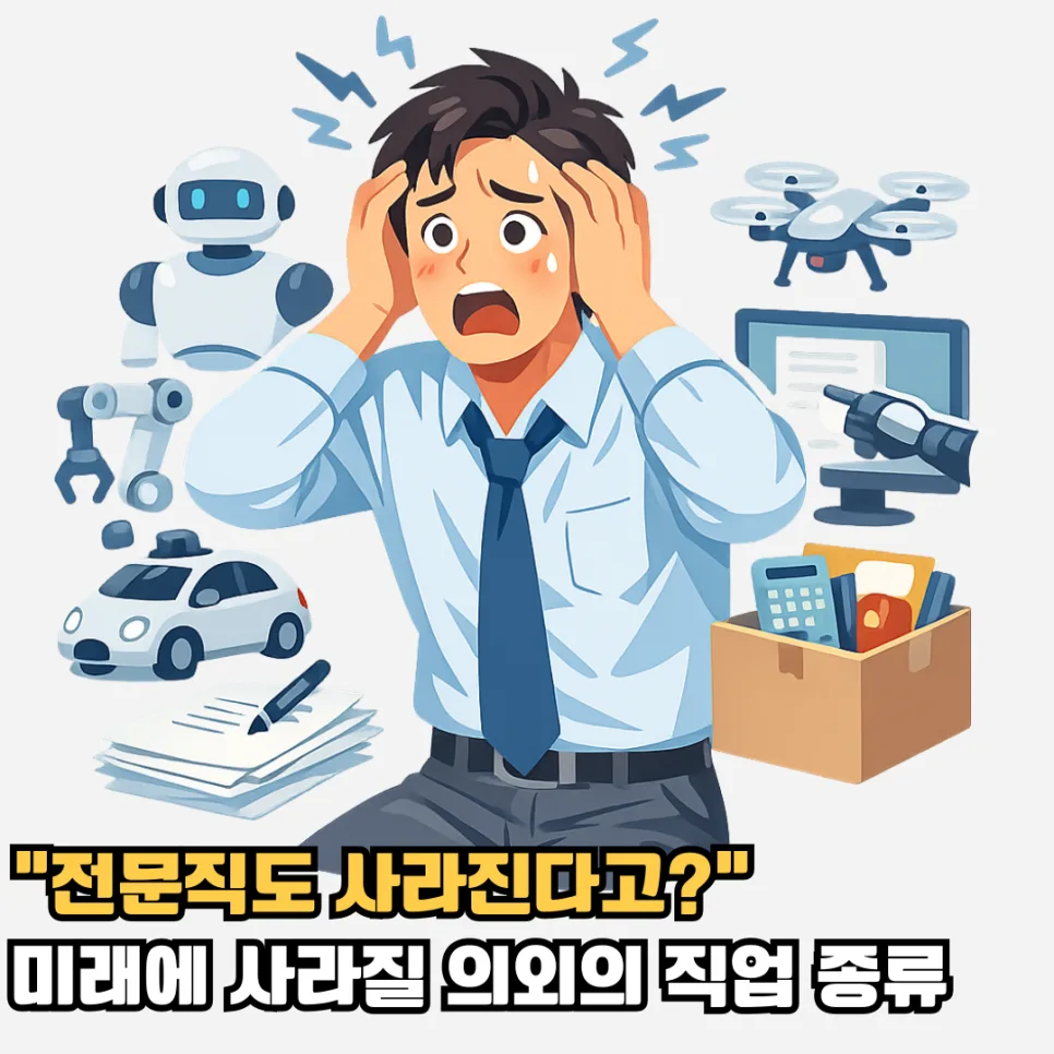 2026년 AI 시대, 사라질 직업 6가지와 미래 전망
