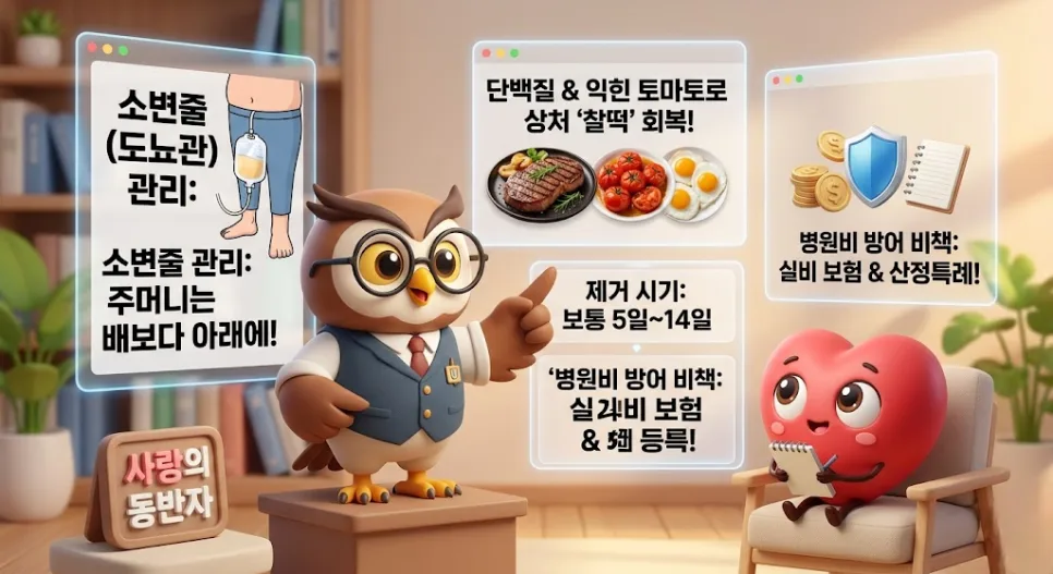 전립선암 수술 후 소변줄 제거 시기 및 관리법 2026 2