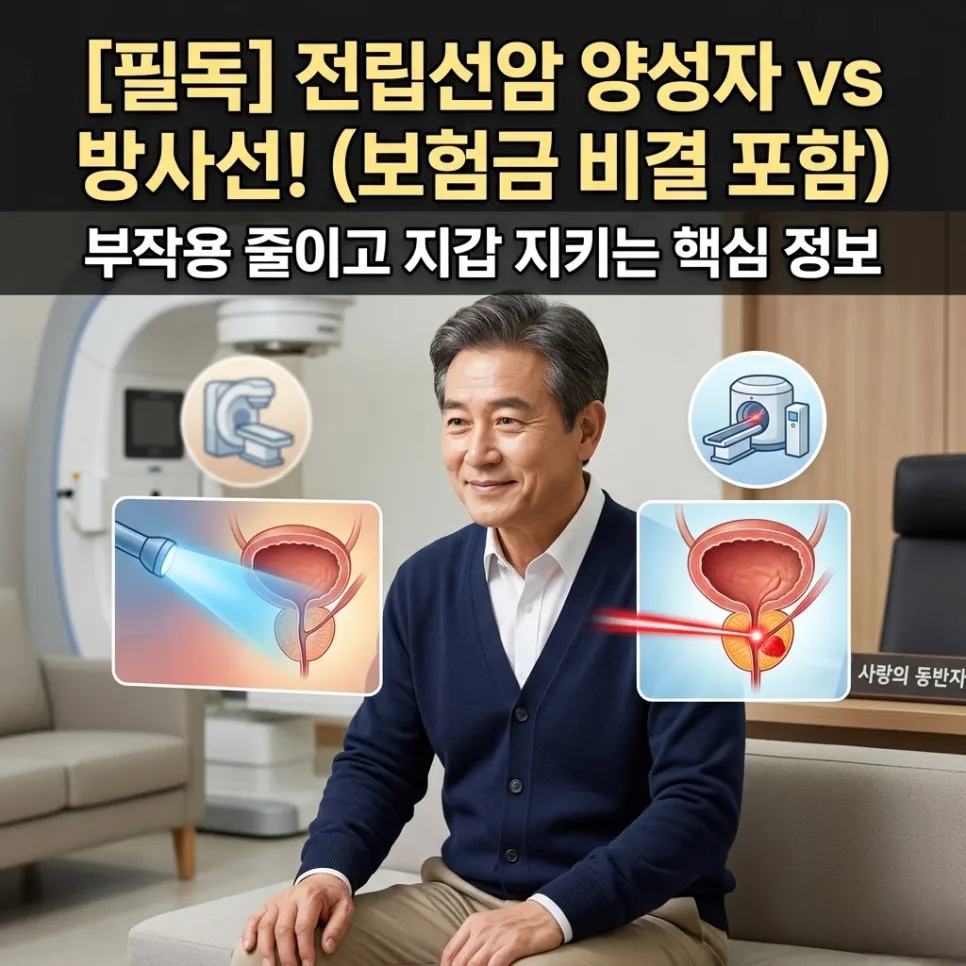 전립선암 양성자 vs 방사선 치료, 보험 적용 비교 2026