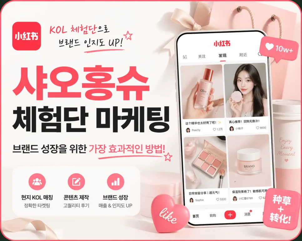샤오홍슈 체험단 마케팅 성공 전략 2026: 실패 원인과 핵심 조건 — 사회·시사 — chance_high_ 1