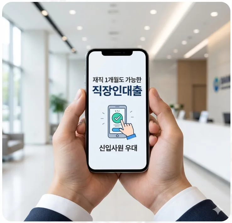 재직 1개월 직장인대출 가능할까? 2026년 우리은행 조건 총정리