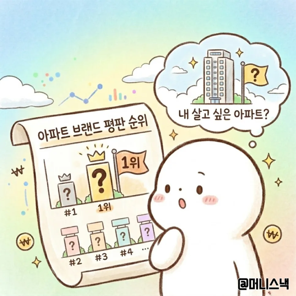 2026년 아파트 브랜드 선호도 TOP 5: 실제 거주 만족도 순위