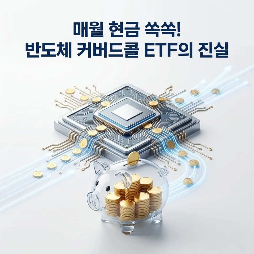 반도체 커버드콜 ETF, 월 현금 받는 비결과 치명적 단점 2026