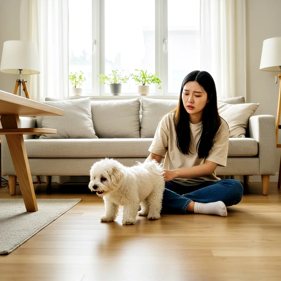 강아지 구토 원인 2026: 즉시 병원 가야 하는 신호는?