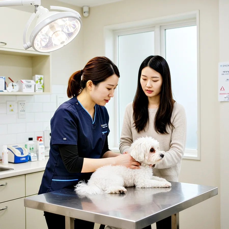 강아지 구토 원인 2026: 즉시 병원 가야 하는 신호는? 2
