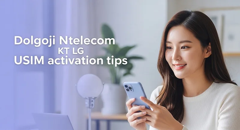 2025년 KT/LG 유심 개통, 돌곶이앤텔레콤 변경점은? — IT·테크 — dajjisprepaid