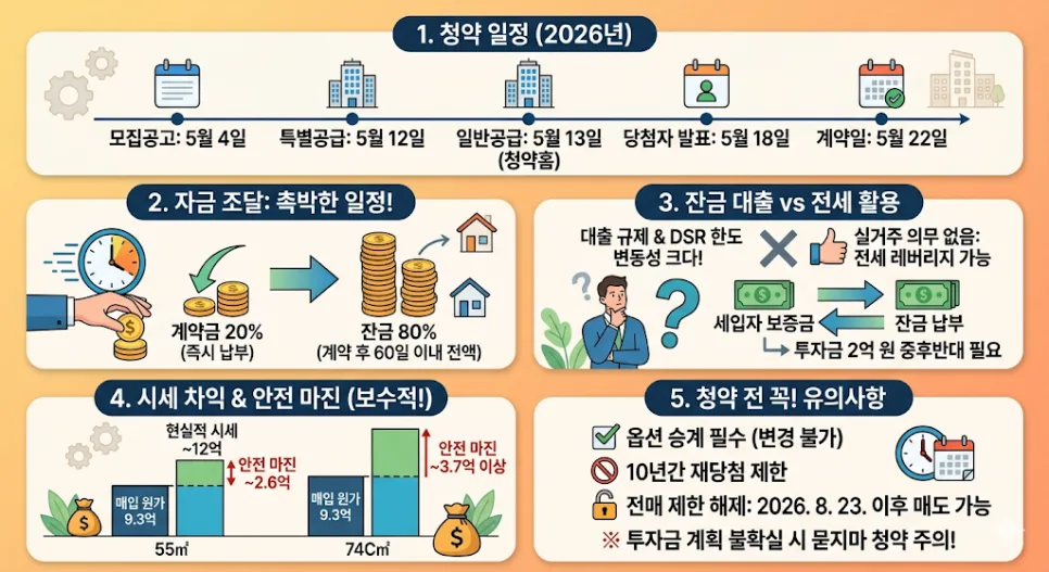 래미안 라그란데 줍줍 2026: 4억 시세차익 가능할까? 2