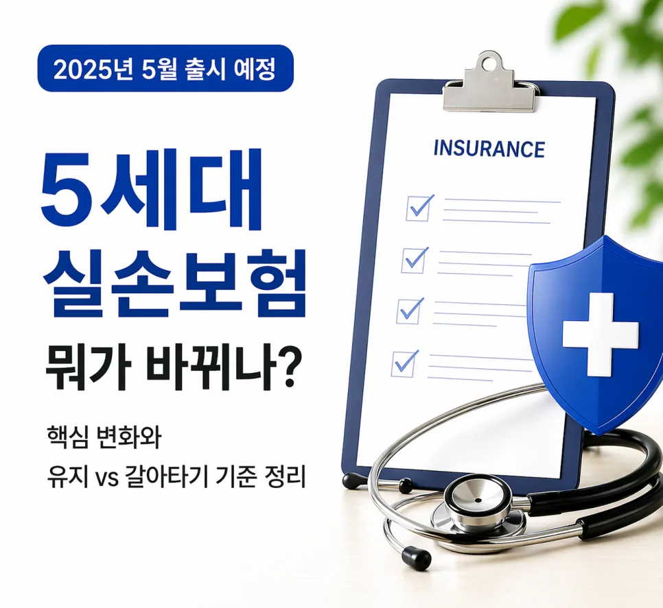5세대 실손보험, 유지 vs 갈아타기 2026년 기준 완벽 분석 2
