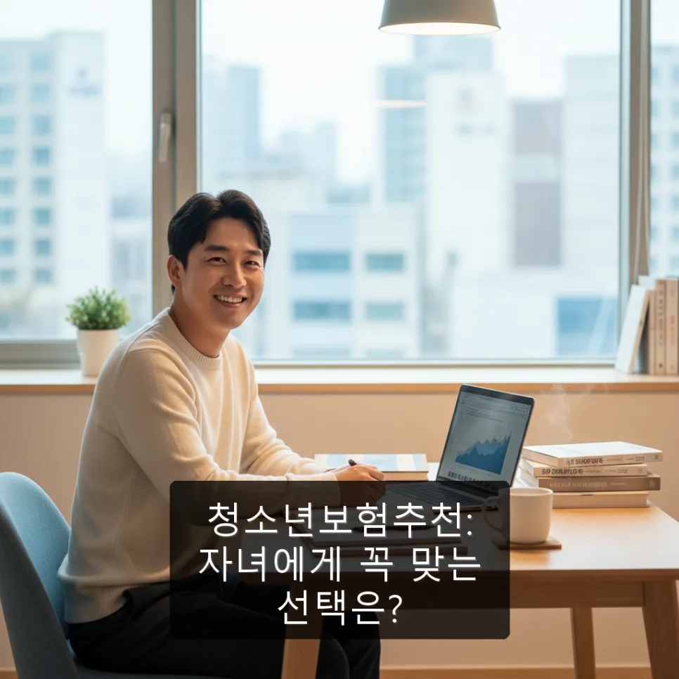 2026년 청소년보험 선택 가이드: 우리 아이 맞춤 보장 찾는 법