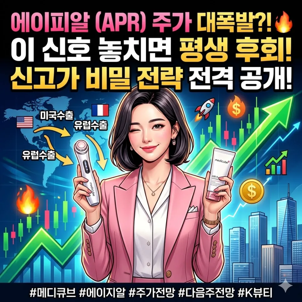 에이피알 주가 전망 2026: 해외 성장 기대와 실적 사이 2