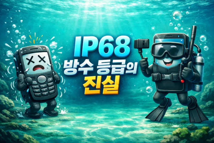 스마트폰 IP68 방수, 2026년엔 물에 빠뜨려도 괜찮을까? 핵심 정리 — IT·테크 — i0865