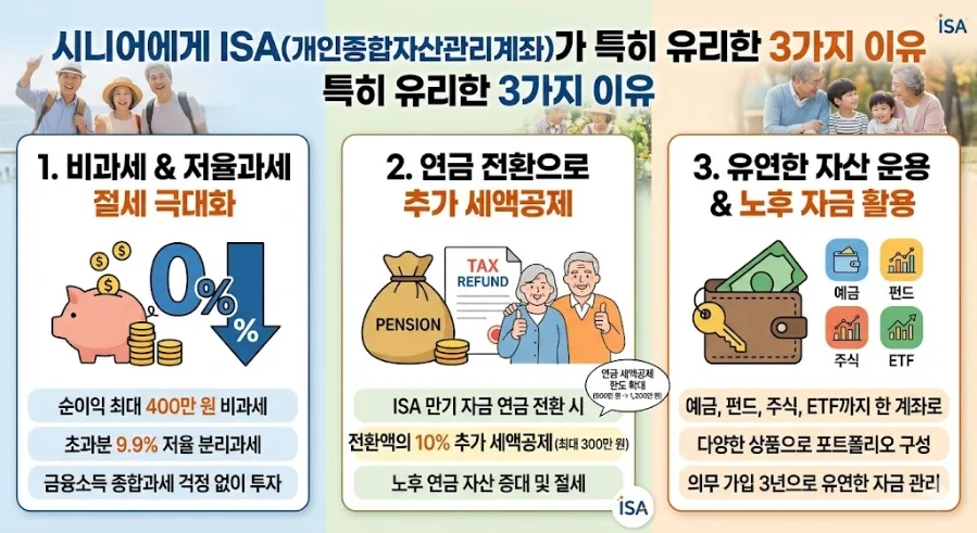 ISA 계좌 ETF 절세 비법 2026: 시니어 맞춤 전략 2
