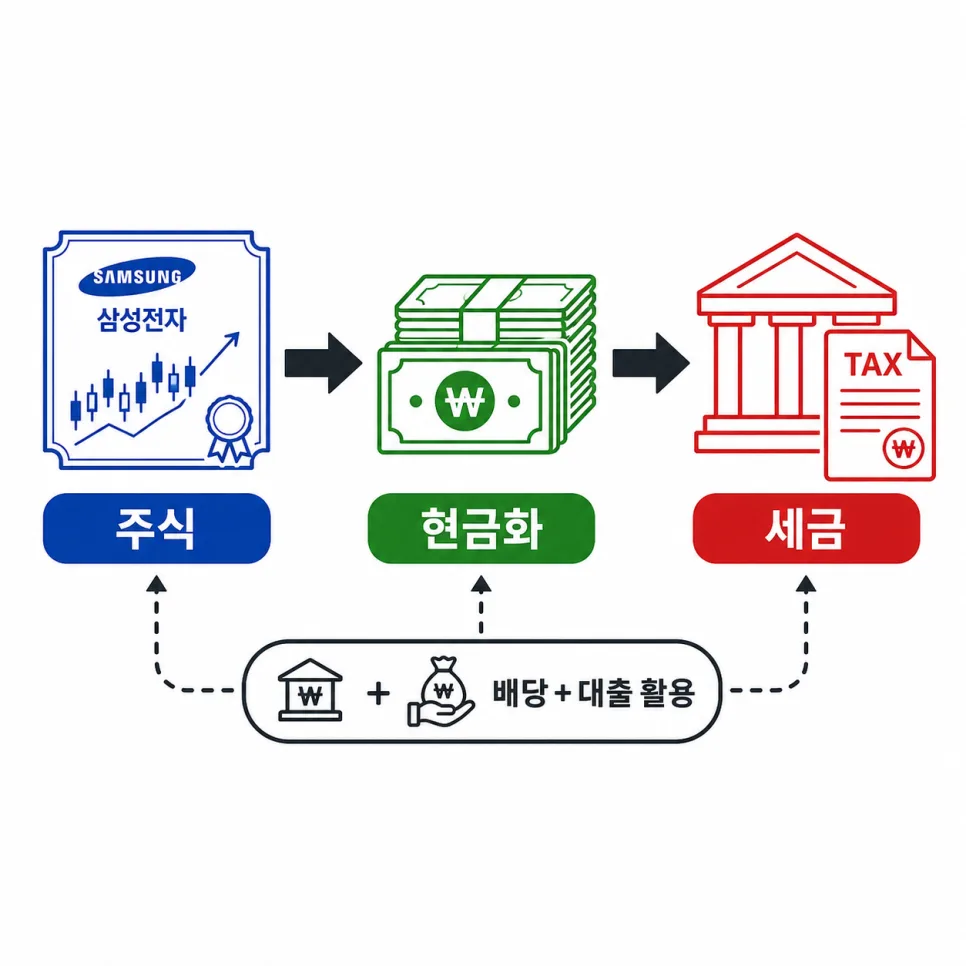 삼성 상속세 12조, 돈의 이동 구조와 지배구조 유지 전략 2026 2