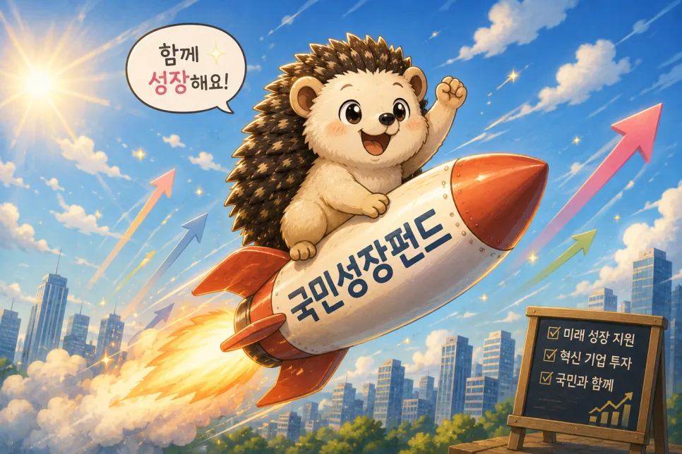 국민성장펀드 2026: 3천만 원 투자 시 1,200만 원 공제받는 법