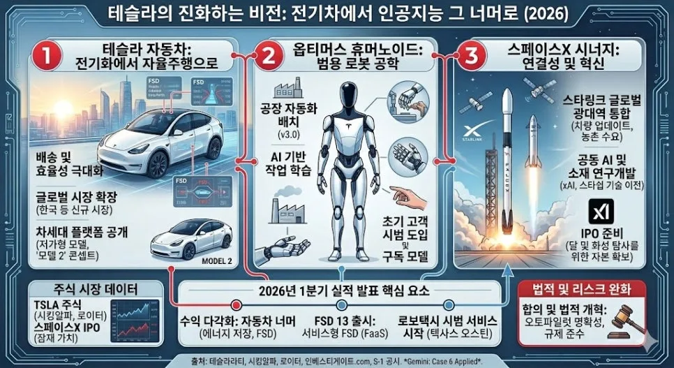 스페이스X IPO와 테슬라 AI 전환: 2026년 투자 전략 분석 2