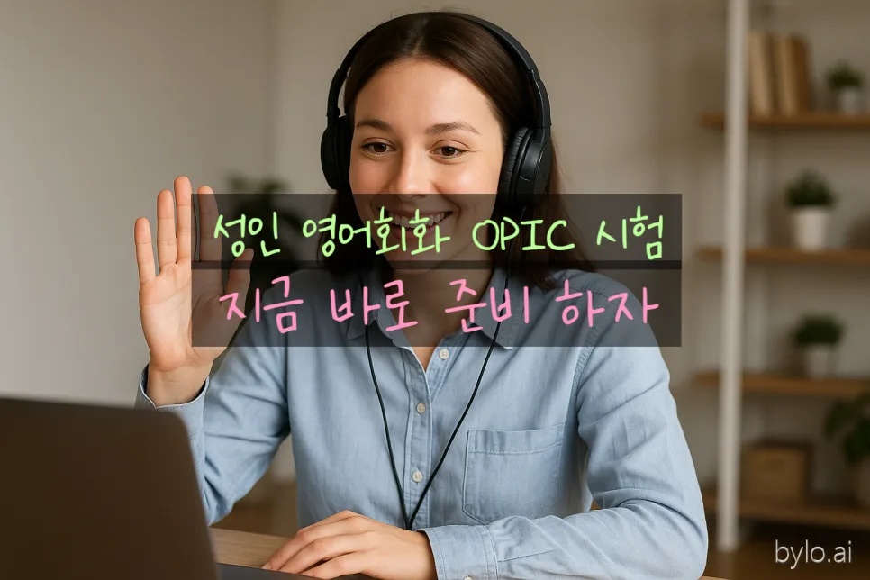 성인 오픽 점수 2026년까지 빠르게 올리는 비법 3가지 — 어학·외국어 — dgchoi52
