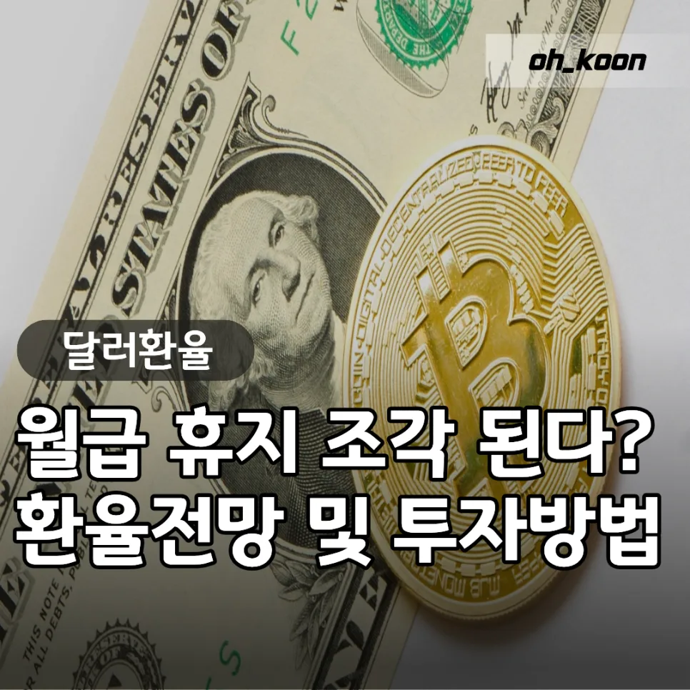 2026년 달러 투자, 환율 1600원 시대 생존법 3가지