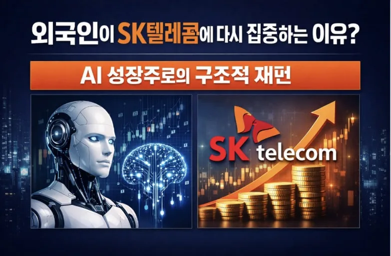 SK텔레콤 주가 500만원, AI 인프라 전환으로 가능할까? 2026년 전망