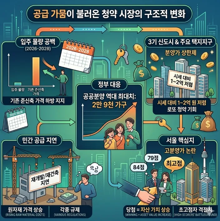 2026년 수도권 로또 청약, 2억 시세차익 노리는 법 5단계 2
