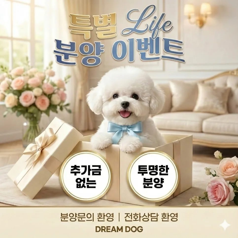 검단사거리 강아지 분양 2026: 추가금 없는 드림독 인천 선택 가이드 2