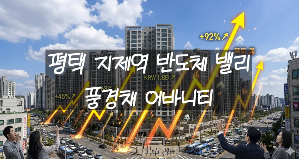 평택 반도체 밸리 풍경채 어바니티 분양가 및 투자 가치 2026년 전망