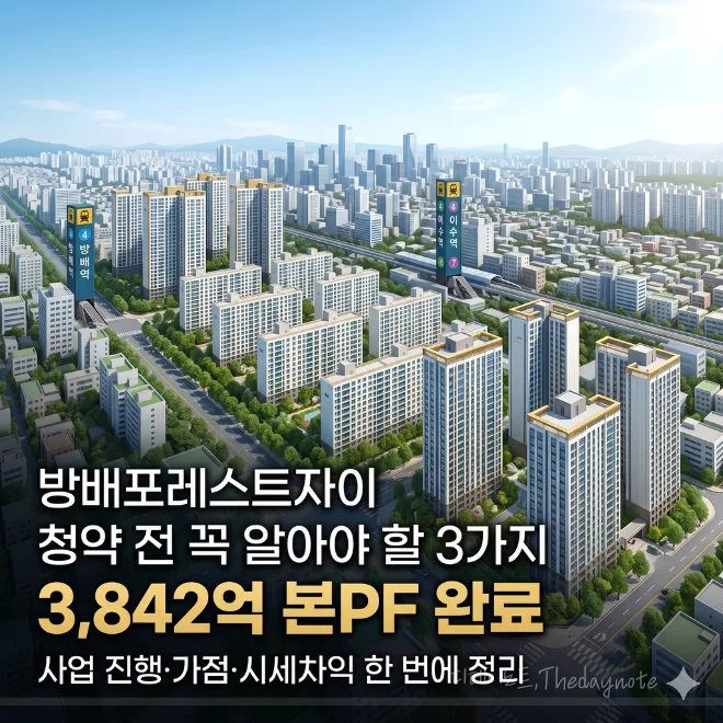 방배포레스트자이 청약 가점 2026년 당첨 전략: 69점 이상 필수?