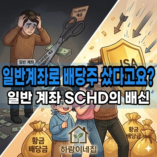 SCHD 세금 폭탄 피하는 법: ISA 계좌 활용 2026