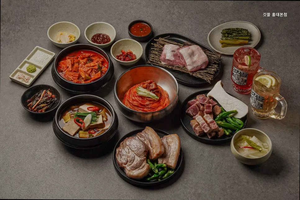 홍대 고기집 2026: 깃뜰 본점, 이천 한돈 맛집 탐방 3