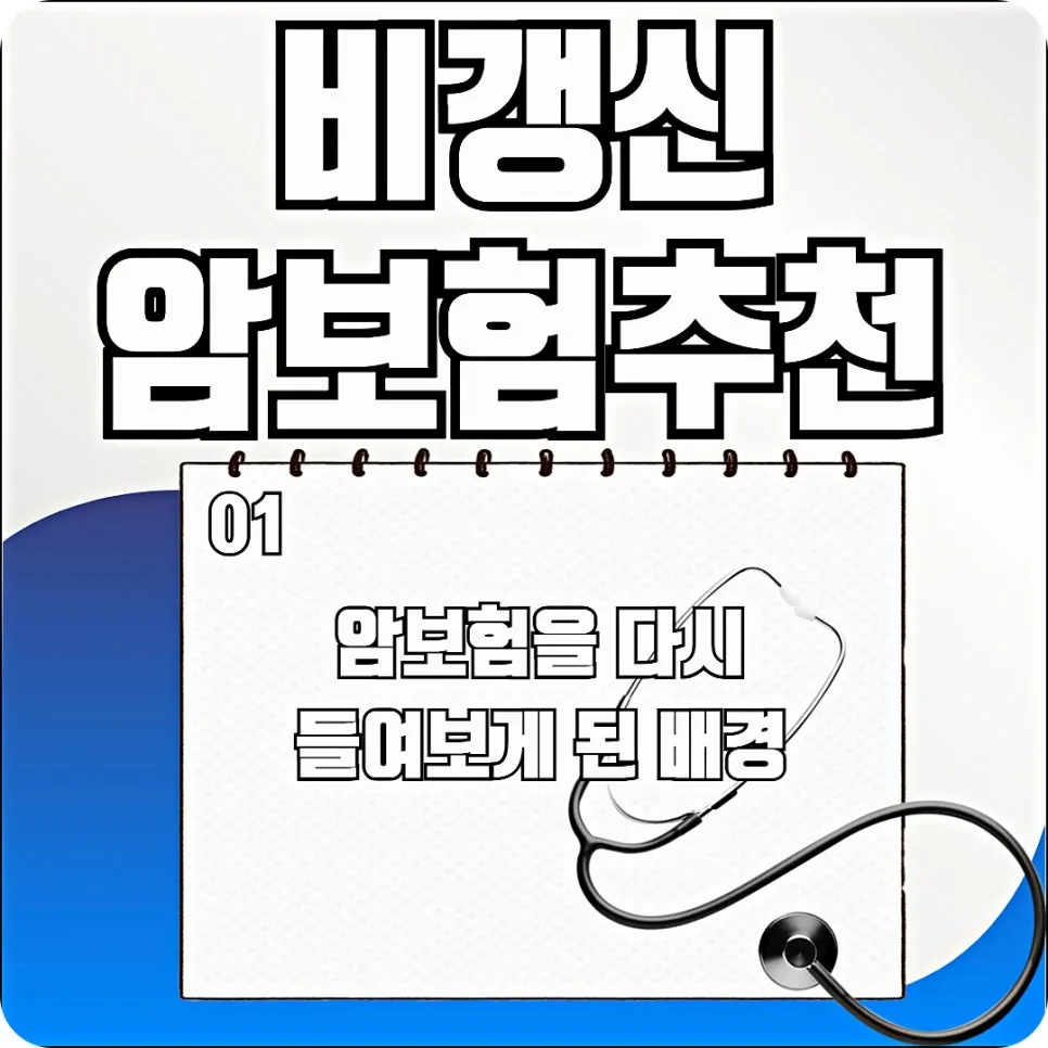 비갱신 암보험 2026년, 나에게 맞는 상품 찾는 3단계 2