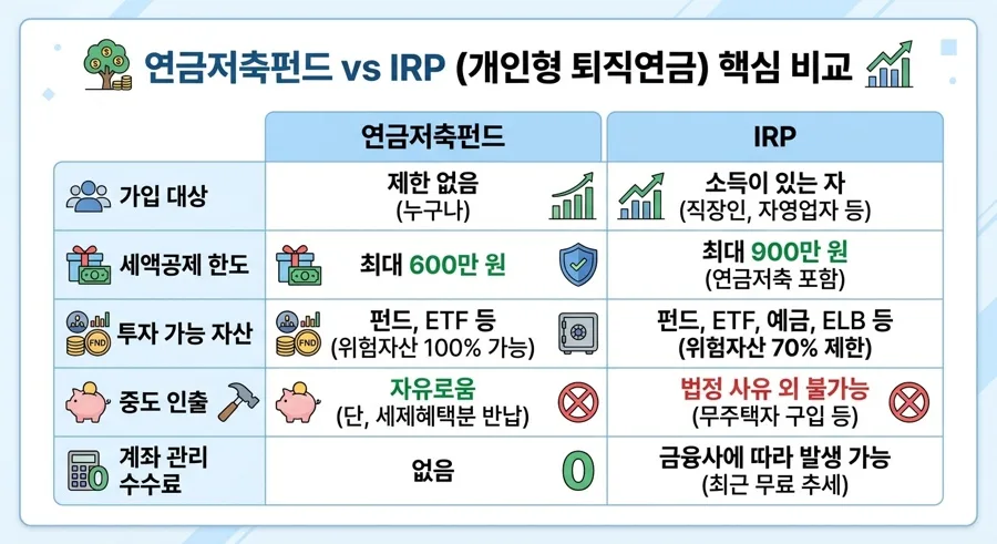 연금저축 IRP 2026년 세액공제 한도와 혜택 완벽 정리 2