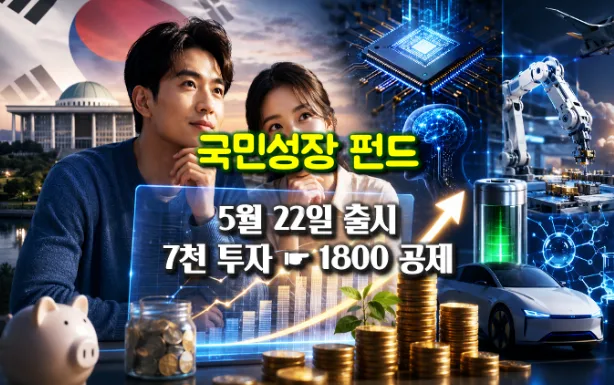 국민성장펀드 2026년 소득공제 1800만원 받는 법 총정리