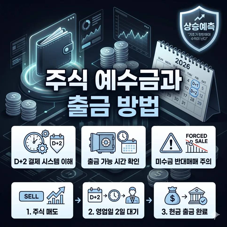 주식 예수금 출금, D+2 결제 시스템 완벽 이해 2026 — 비즈니스·경제 — kariana
