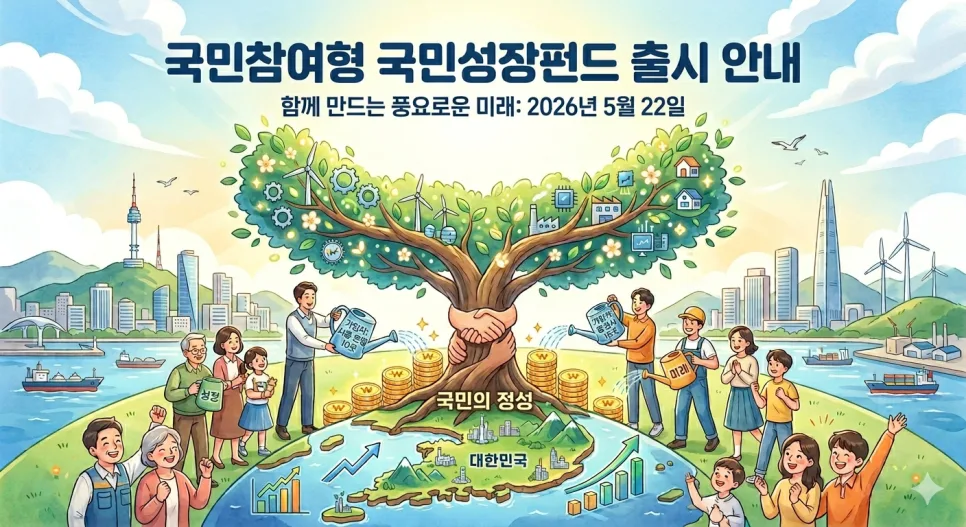 국민성장펀드 가입 조건과 세제 혜택 2026년 총정리