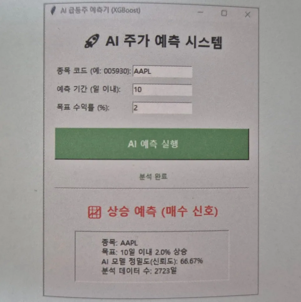AI 급등주 투자법 2026: 책으로 배우는 쉬운 코딩 & 예측기 활용법 3