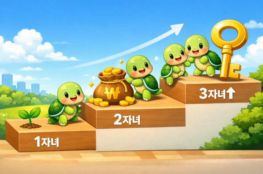 2026년 다자녀 혜택 총정리: 몰라서 놓치는 지원금 완벽 가이드 3