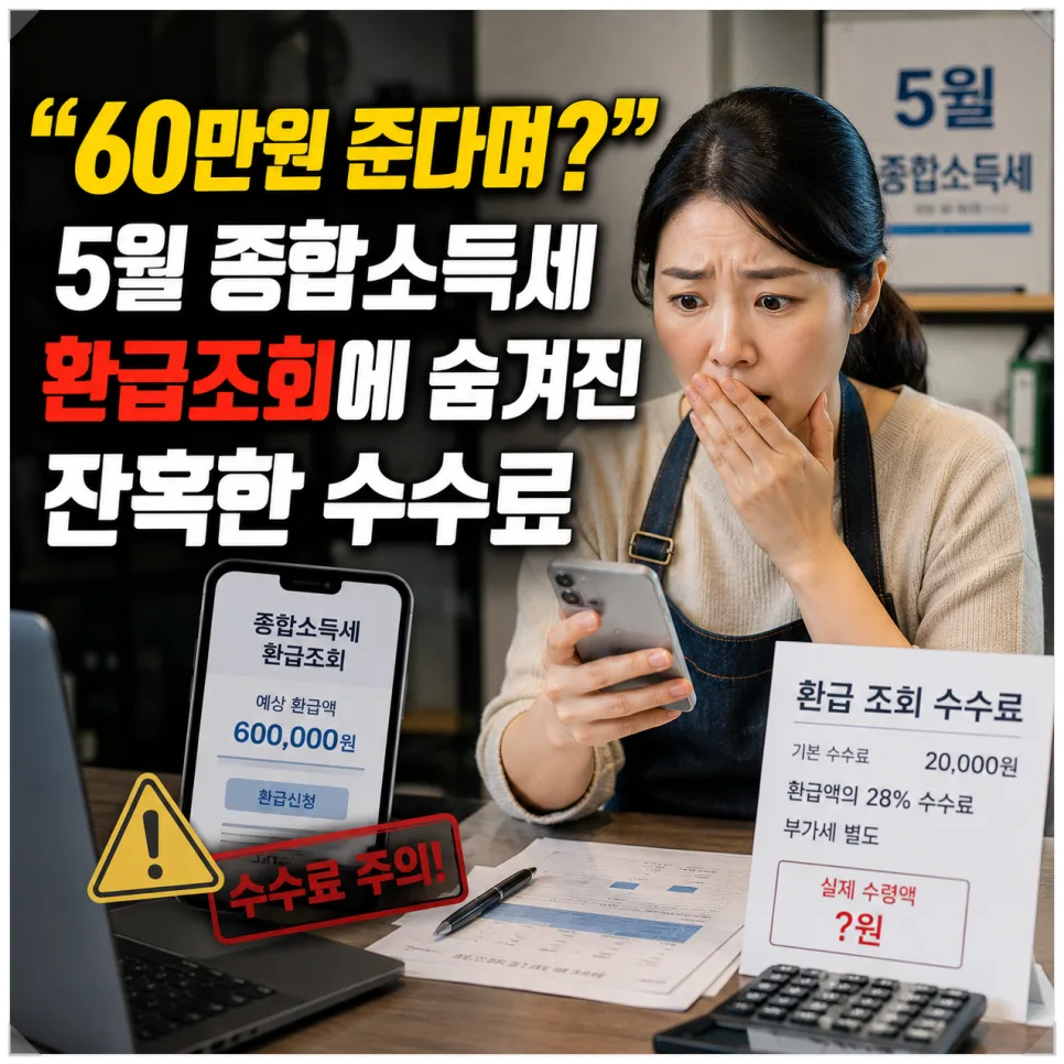 종합소득세 환급 2026: 플랫폼 수수료 함정 피하는 법 — 비즈니스·경제 — speciallyforyou