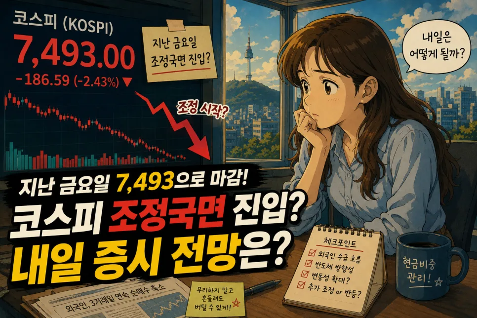 코스피 2026년 전망: 금요일 조정 후 반등 가능성은? — 비즈니스·경제 — ikopaji