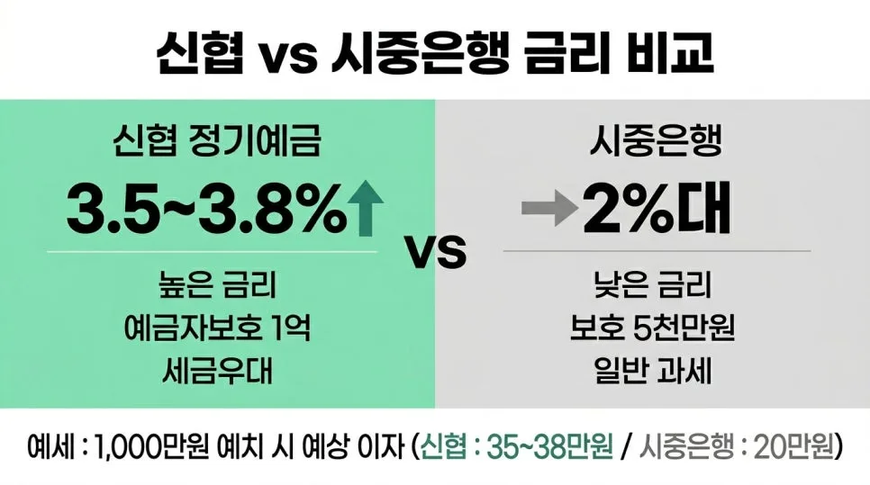신협 정기예금 특판 2026: 3%대 고금리 상품 가입 조건 총정리 3